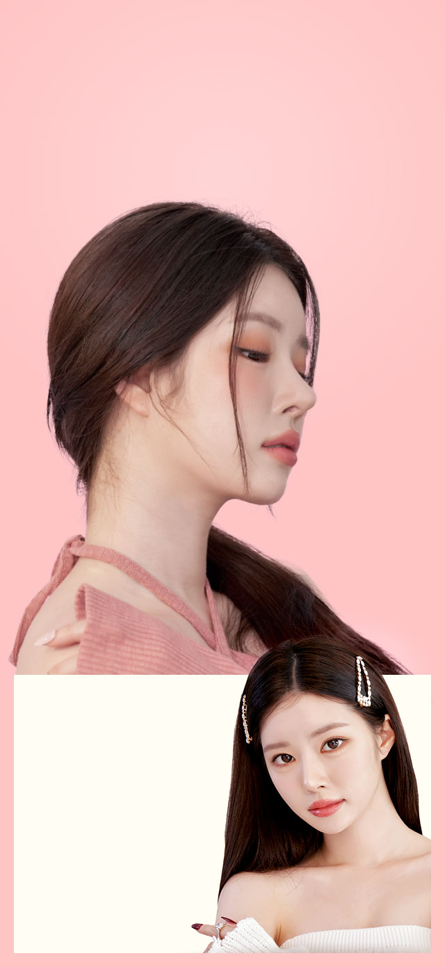 Model showcasing a refined nose after revision surgery at DA Plastic Surgery